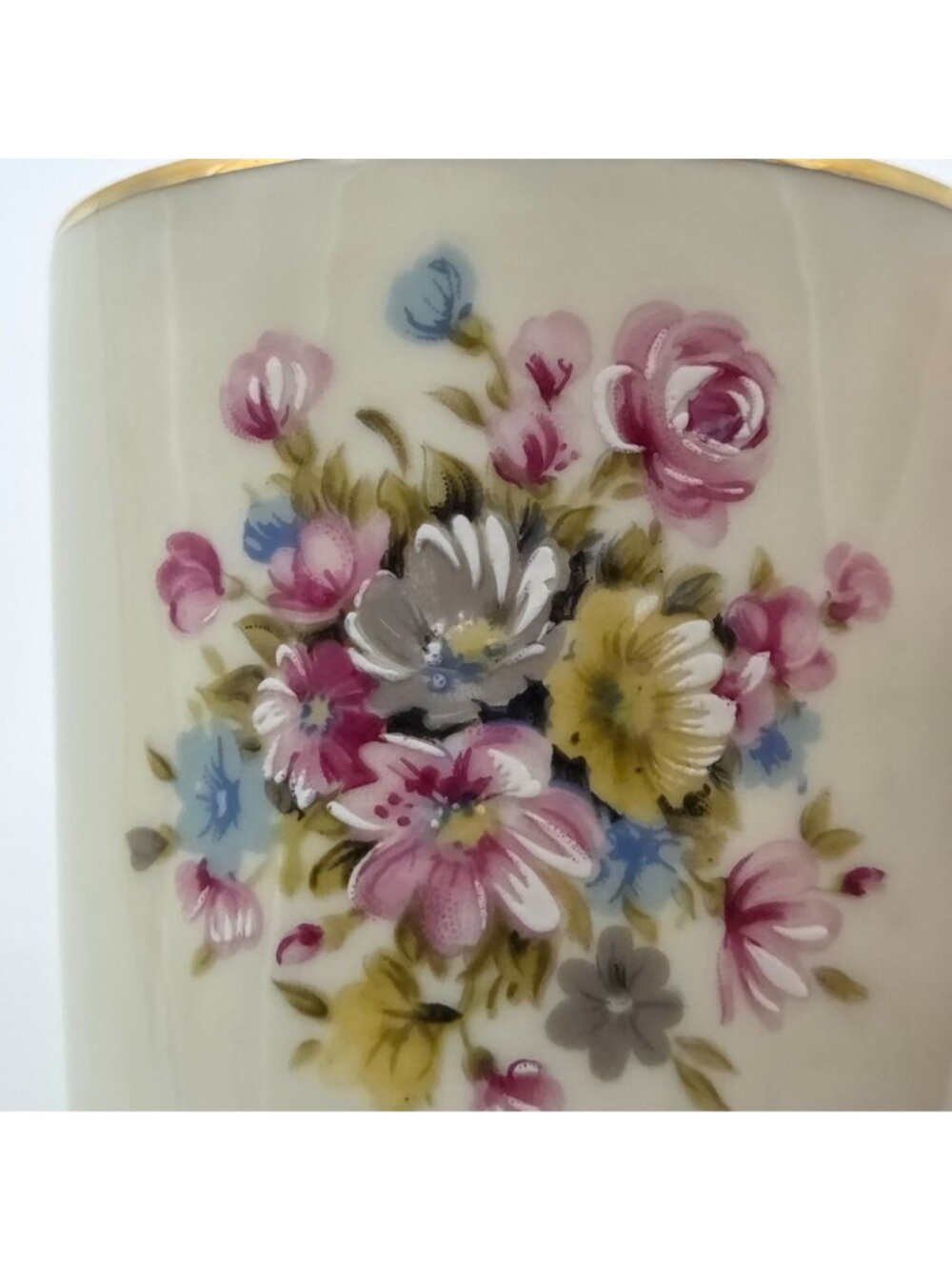 Kuba Porzellan Horst Kuba Set of 4 Espresso Demitasse Cup Saucer Gold Trim - Picture 11 of 13
